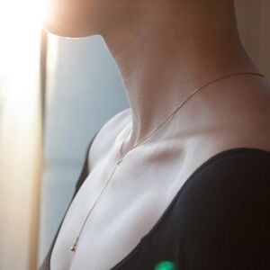 Catbird Greco Lariat gold necklace